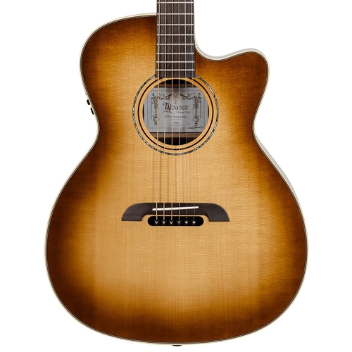 Alvarez GY70CESHB Yairi Standard Grand Auditorium A/E Cutaway, Shadowburst