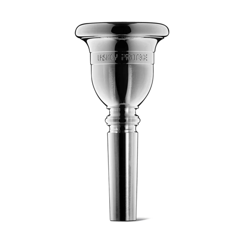 Laskey ACC-LTUPRHAS PR-H Protégé Tuba Mouthpiece, American Shank, Silver-Plated