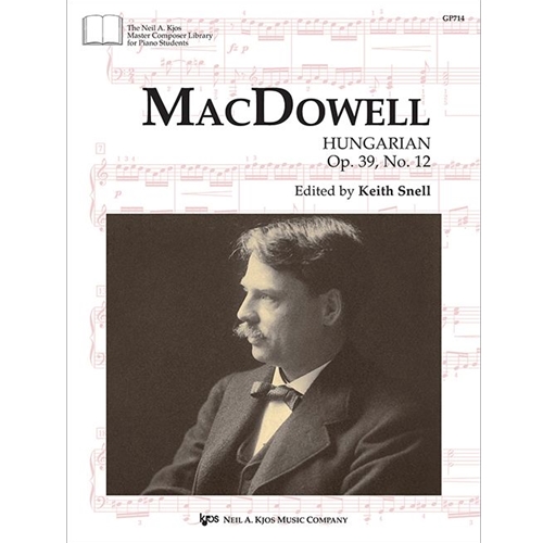 MacDowell: Hungarian, Op. 39, No. 12