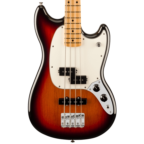 Fender Player II Mustang Electric Bass Guitar PJ, 3-Color Sunburst