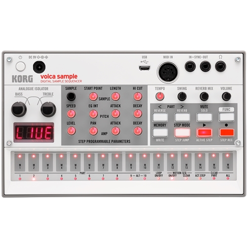 Korg VOLCASAMPLE2 Volca Sample 2, Digital Sample Sequencer