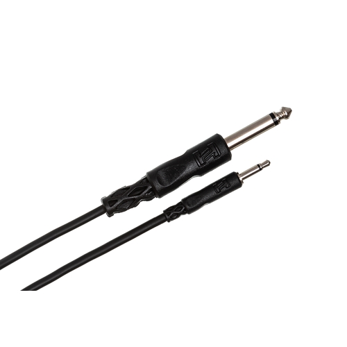 Hosa CMP-305 5ft 3.5mm TS to 1/4" TS Male, Interconnect Cable
