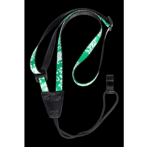 OHANA USS-04GN Green Thin Hook Style Ukulele Strap