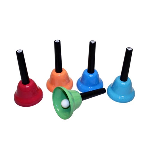 Rhythm Band RB108C 5-Note Chromatic Add-On Hand Bell Set