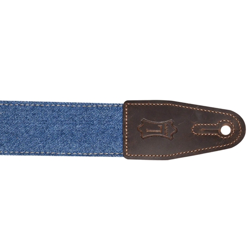 Beacock Music - Levy's M7DM-BLU Blue Denim Guitar Strap