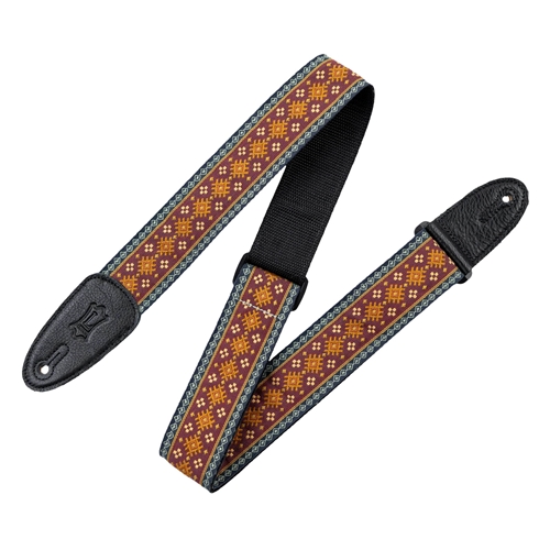 Levy's M8HT-26 Red Aztec Hootenanny Strap