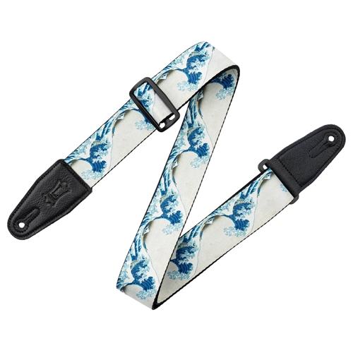 Levy's MP2MSP-002 Masterpiece Series - Wave Guitar Strap