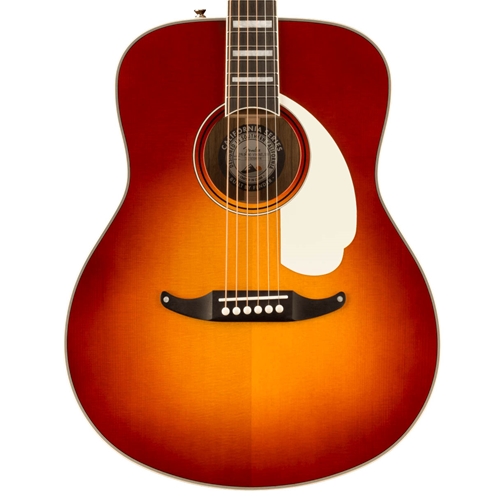 Fender California Vintage Palomino Acoustic Guitarwith Case, Sienna Sunburst
