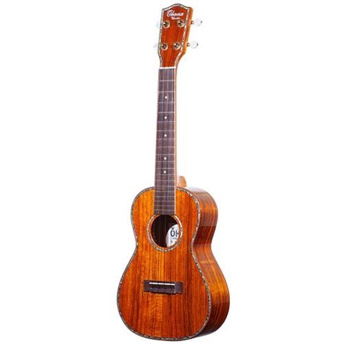 OHANA  SK-350G All Solid Koa Soprano W/HS Case