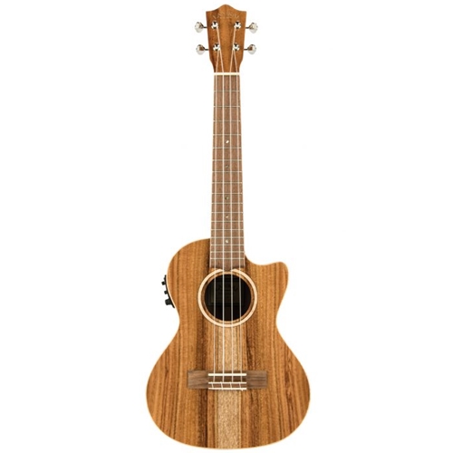 Lanikai  ACS-CET Acacia Solid Cutaway Electric Tenor with Foam Case