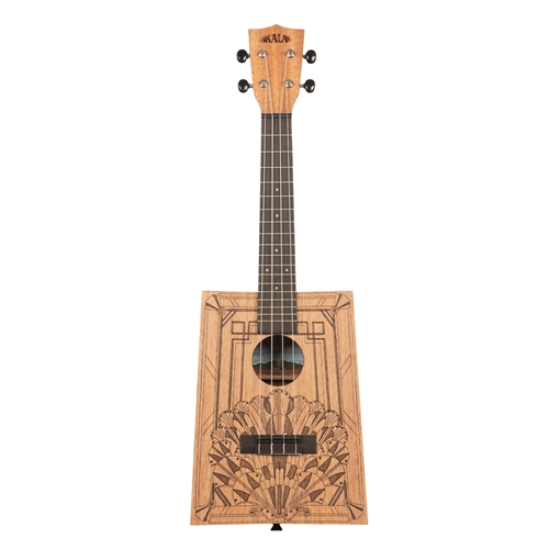 Kala Cigar Box Concert Ukulele, Art Deco
