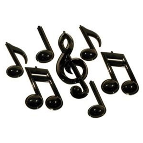 Aim AIM10951 Wall Decor Black Notes