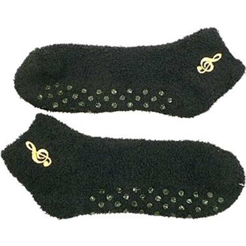Aim AIM38030 Fuzzy Sock G-Clef Black