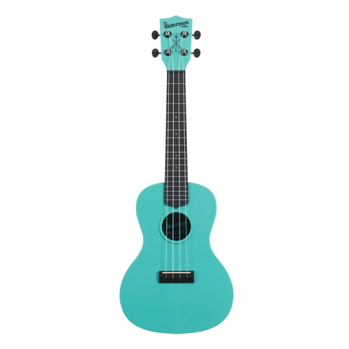 Kala Aqua Mist Glow-in-the-Dark Concert Recycled Waterman Ukulele