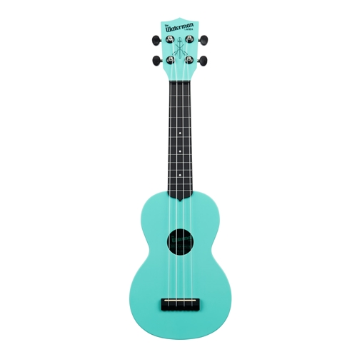 Kala Aqua Mist Glow-in-the-Dark Soprano Recycled Waterman Ukulele