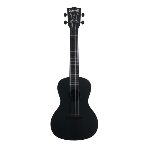 Kala Black Sand Concert Recycled Waterman Ukulele