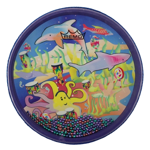 Remo ET-0108-8S-SD051 8" Ocean Drum, Under Sea, Kids Make Music