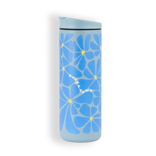 STUMPTOWN 100414 16oz Traveler Tumbler, Vivid Bloom