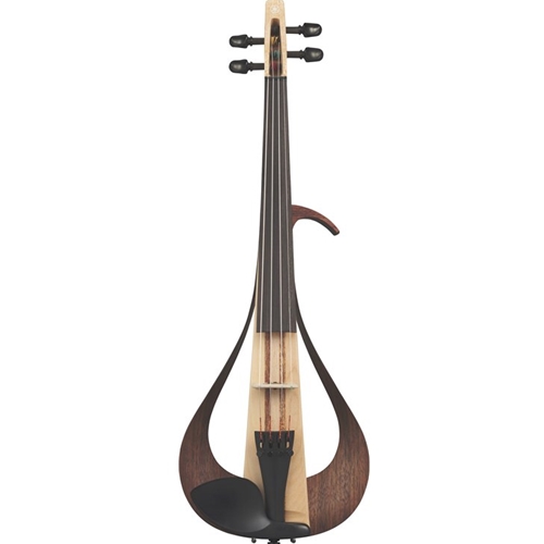 Yamaha YEV104PRODR YEV104PRO DR 4-String Hollow Body Electric Violin, Deep Red, Violin Only