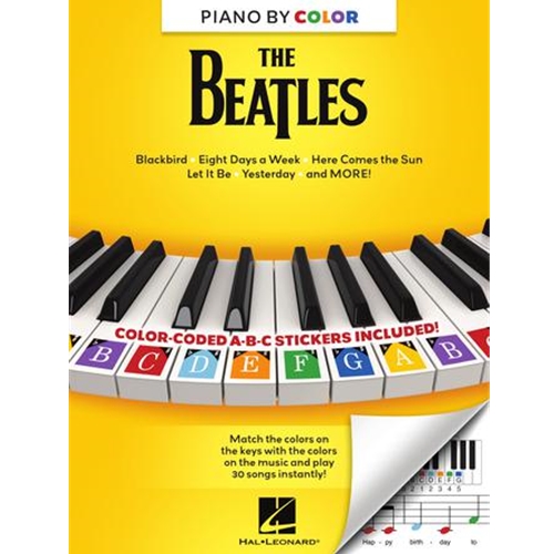 Piano-by-Color – The Beatles