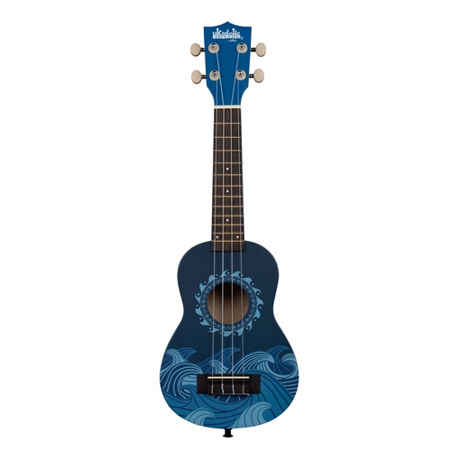 Kala Deep Blue Ukadelic Soprano Ukulele