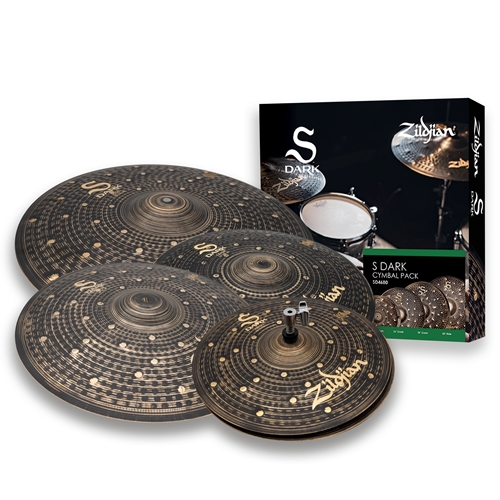 Zildjian SD4680 S DARK Cymbal Pack 14,16,18,20