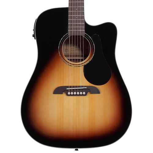 Alvarez RD26CE Regent Dreadnought Acoustic Guitar with Electronics, Sunburst