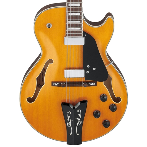 Ibanez GB10EMAA GB10EM George Benson SIgnature Hollowbody, Antique Amber