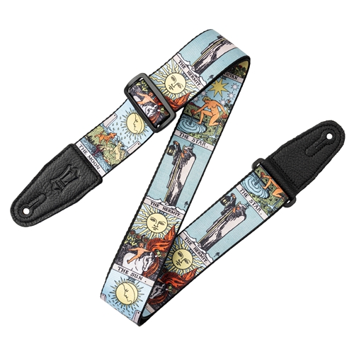 Levy's MP2CVY-002 Tarot - Color, Clairvoyant Series 2" Poly Guitar Strap