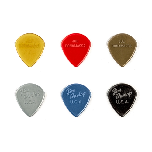Dunlop PVP121 Bonamassa Variety Pick Pack | 6 Pack