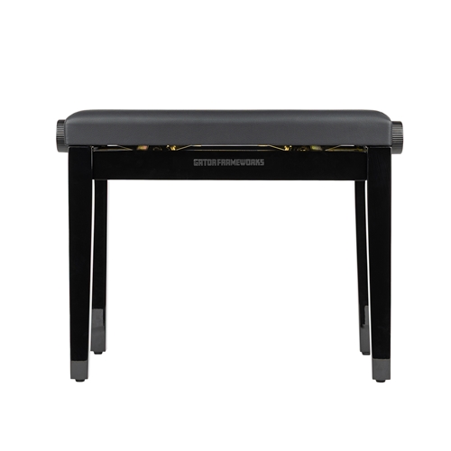 Frameworks GFWKEYBENCHHABK Deluxe Height Adjustable Piano Bench