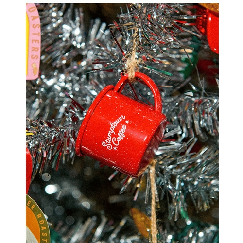 STUMPTOWN 100638 Stumptown Ornament Mug Red