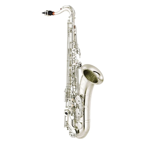 Yamaha YTS-480SY Intermediate Tenor Saxophone; key of Bb; silver-plated