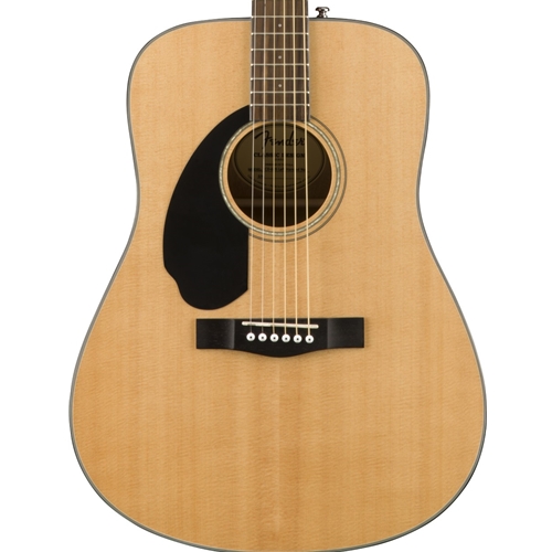 Fender CD-60S Left-Handed Acoustic Guitar, Natural
