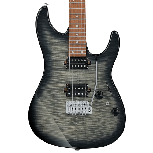 Ibanez AZ24S1F Standard Electric Guitar, Trans Black Sunburst