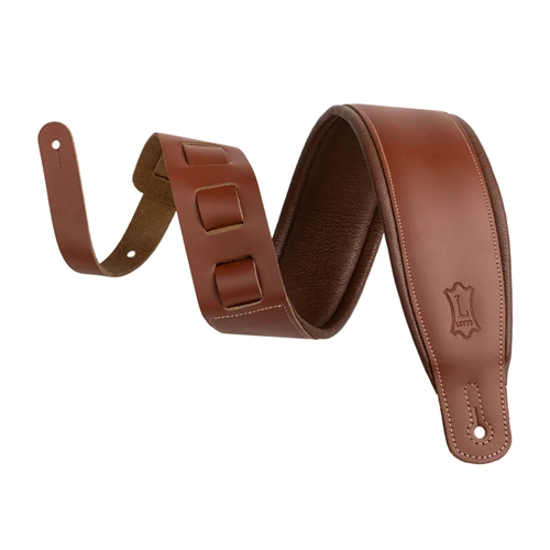 Levy's M26PD-WAL-BRN Walnut Guitar Strap