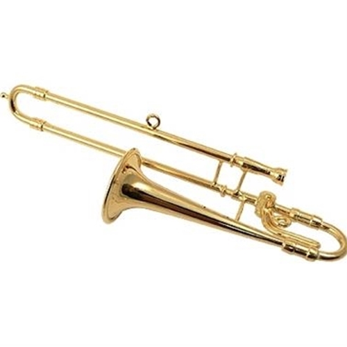 Aim AIM39141 Trombone Ornament - Gold