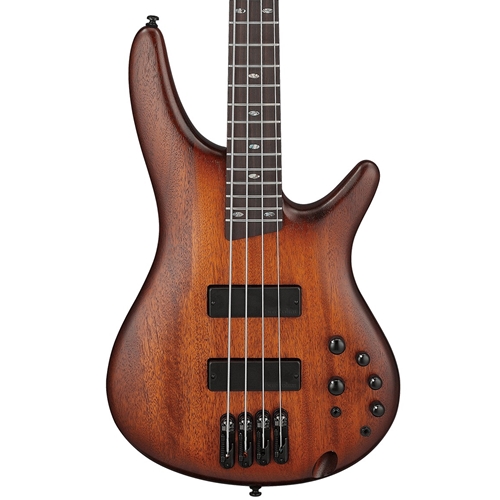 Ibanez SR500A Electric Bass Guitar, Mahogany Brown Burst Low Gloss