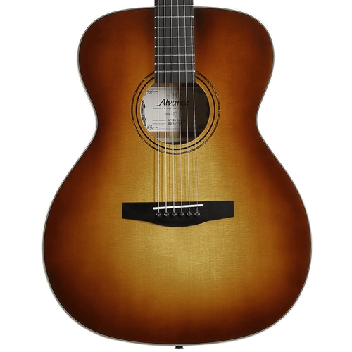 Alvarez LF60e Laureate Folk Acoustic Guitar with Electronics, Sunset