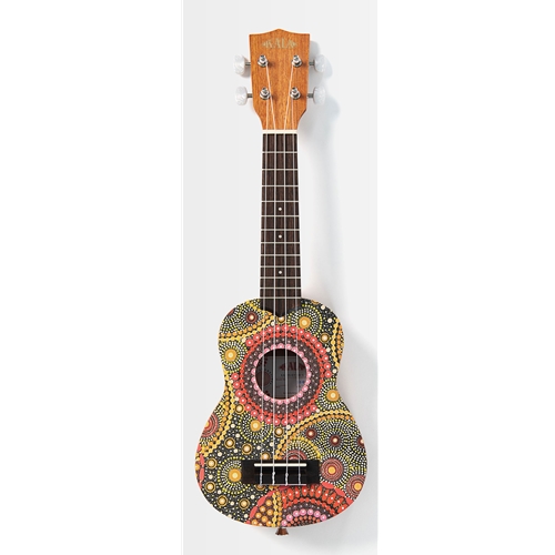 Kala KA-DS-EY-BA-S_W/BAG Evelyn Young Desert Storylines Soprano Ukulele w/Bag