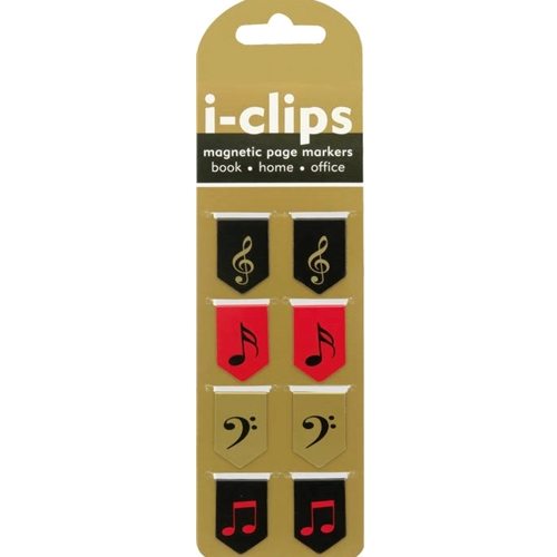 Peter Pauper Press 9781441312518 Music I-Clips Magnetic Page Markers