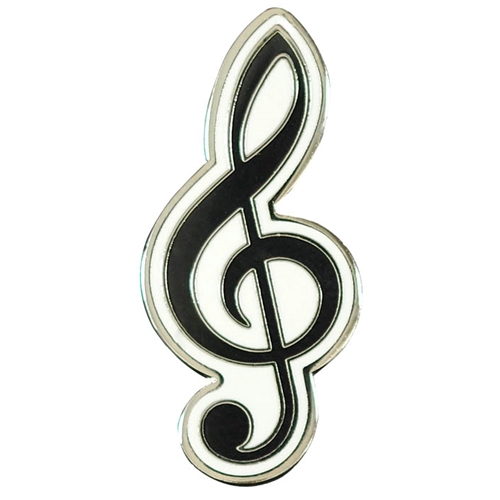 Peter Pauper Press 9781441322890 Trebel Clef Enamel Pin