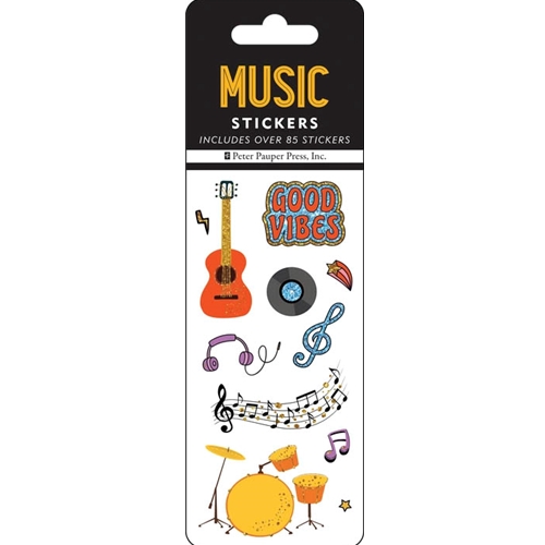 Peter Pauper Press 9781441342270 Music Sticker Set