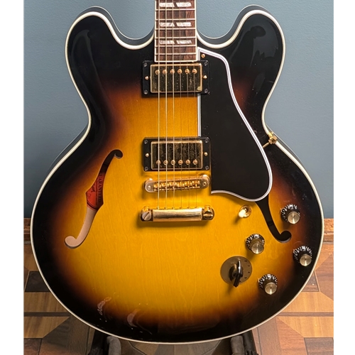Used Gibson ES-345 Semi-Hollow Body Electric Guitar, Vintage Burst