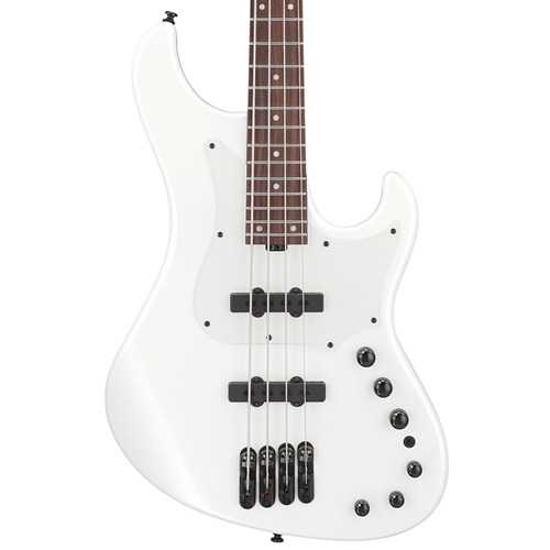 Ibanez MDM1000PW MDM1000 Mode 4-String Electric Bass, Pure White w/Bag