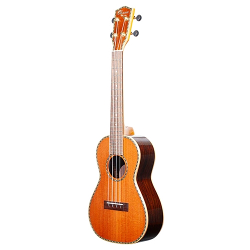 OHANA  CK-40 Concert Ukulele, Solid California Redwwod Top, Solid Rosewood Back and Sides