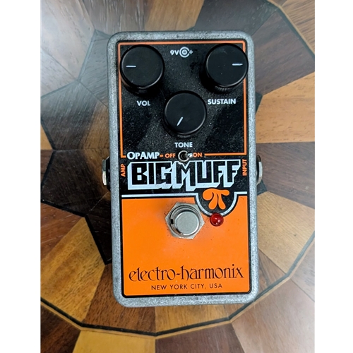 Used electro-harmonix Op-Amp Big Muff Pi Fuzz Effects Pedal