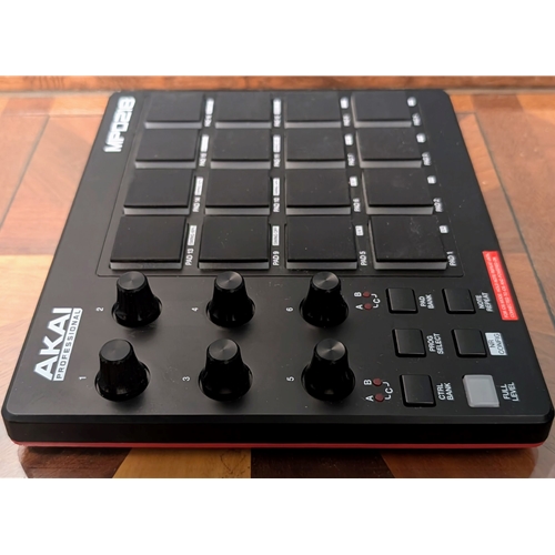 Used Akai MPD218 MIDI Pad Controller