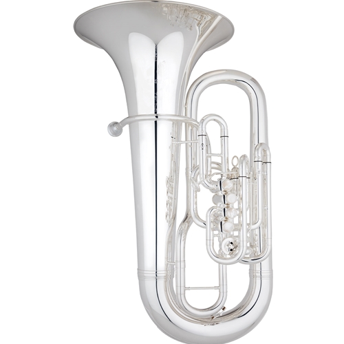 Eastman EBF862S F Tuba with 4 Pistons, Silver