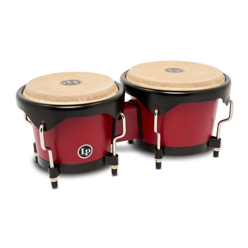 LP601D-RD Discovery II Ultralight Bongos, Red